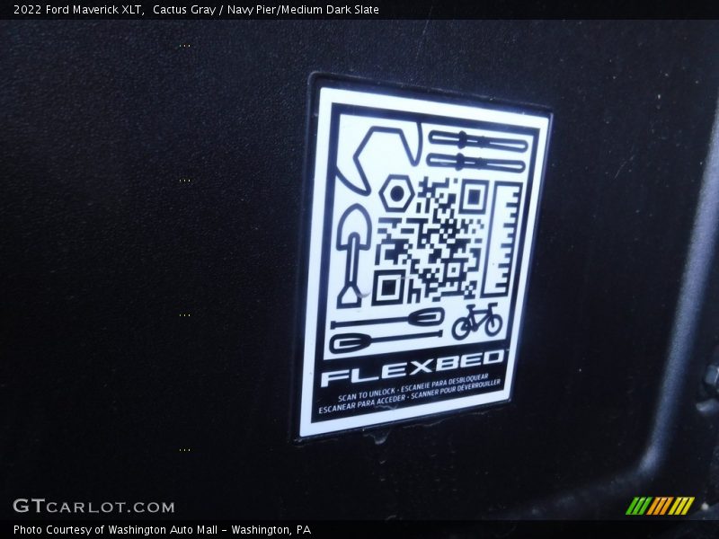 Cactus Gray / Navy Pier/Medium Dark Slate 2022 Ford Maverick XLT