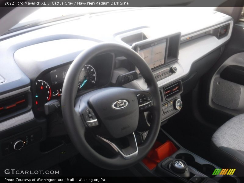 Cactus Gray / Navy Pier/Medium Dark Slate 2022 Ford Maverick XLT