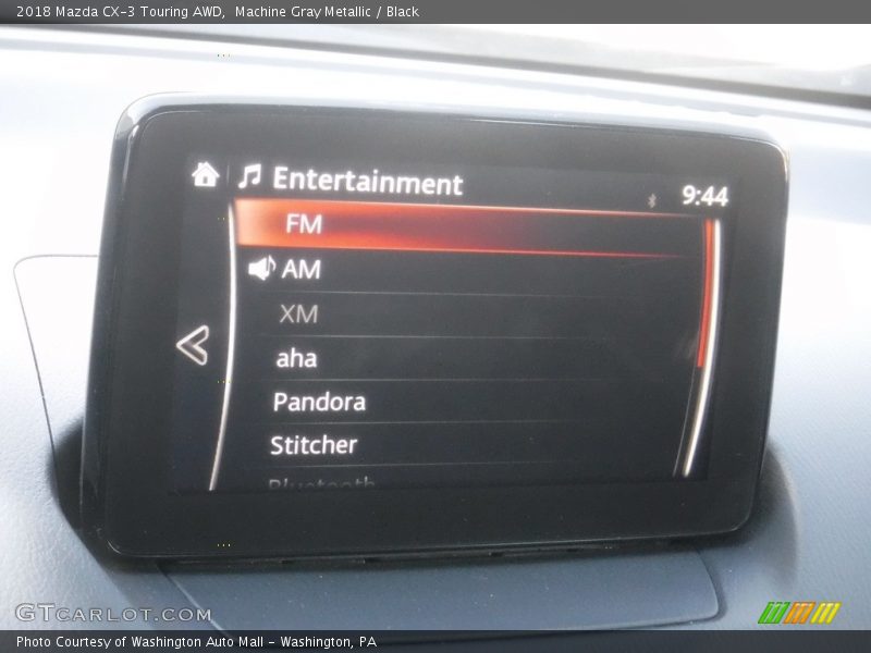 Machine Gray Metallic / Black 2018 Mazda CX-3 Touring AWD