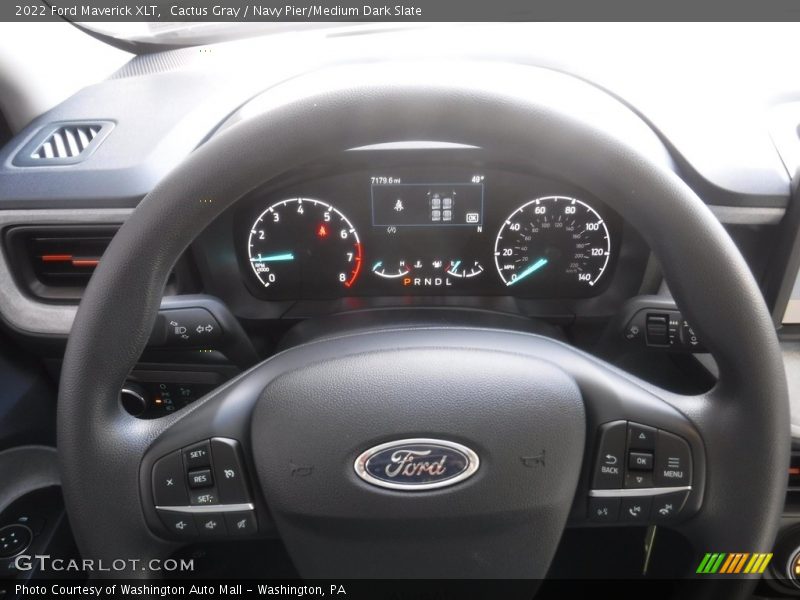 Cactus Gray / Navy Pier/Medium Dark Slate 2022 Ford Maverick XLT