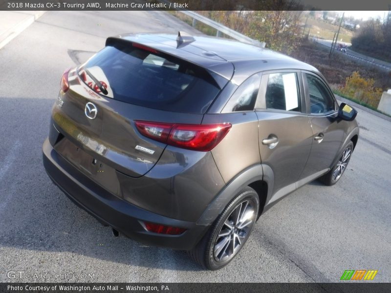 Machine Gray Metallic / Black 2018 Mazda CX-3 Touring AWD