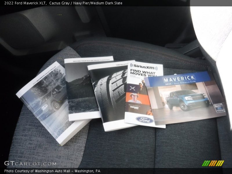 Cactus Gray / Navy Pier/Medium Dark Slate 2022 Ford Maverick XLT
