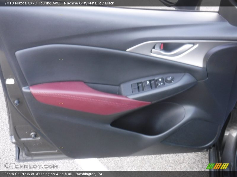 Machine Gray Metallic / Black 2018 Mazda CX-3 Touring AWD