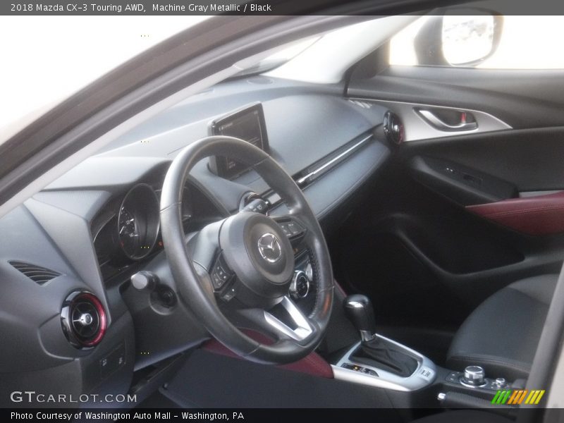 Machine Gray Metallic / Black 2018 Mazda CX-3 Touring AWD