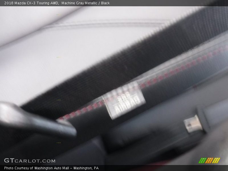 Machine Gray Metallic / Black 2018 Mazda CX-3 Touring AWD