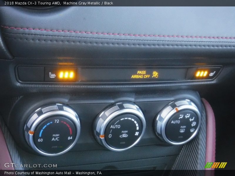 Machine Gray Metallic / Black 2018 Mazda CX-3 Touring AWD
