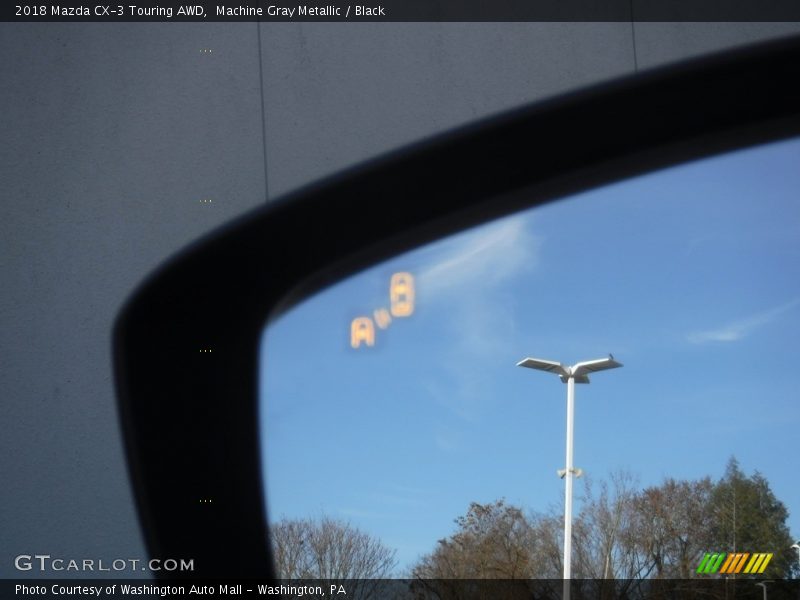 Machine Gray Metallic / Black 2018 Mazda CX-3 Touring AWD