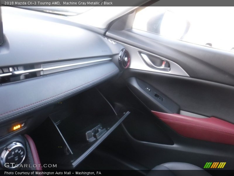 Machine Gray Metallic / Black 2018 Mazda CX-3 Touring AWD