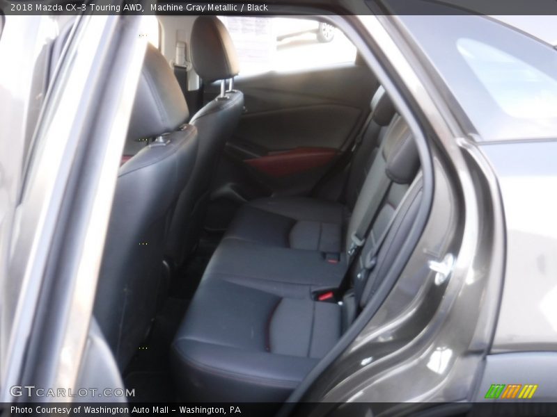 Machine Gray Metallic / Black 2018 Mazda CX-3 Touring AWD