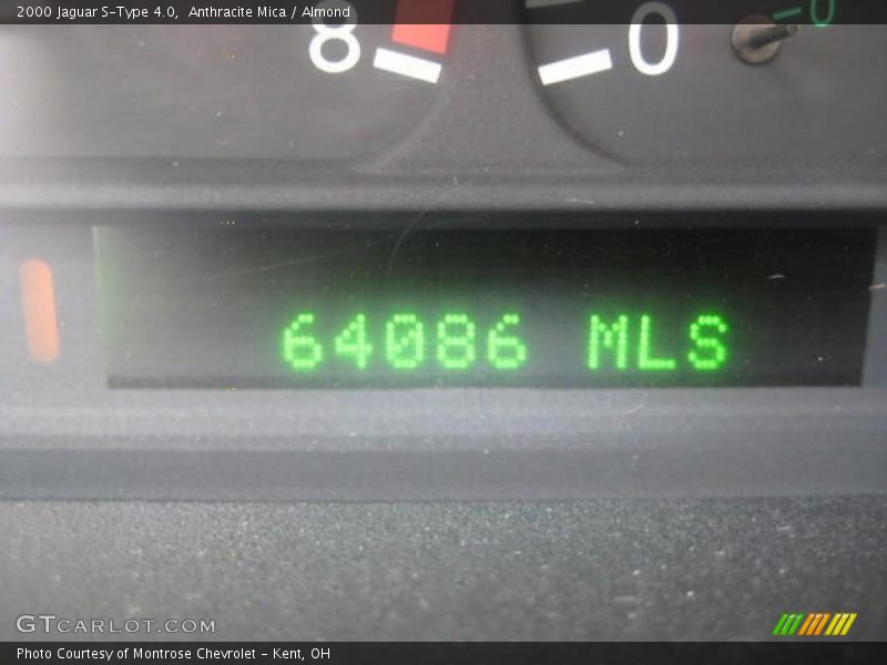 Anthracite Mica / Almond 2000 Jaguar S-Type 4.0