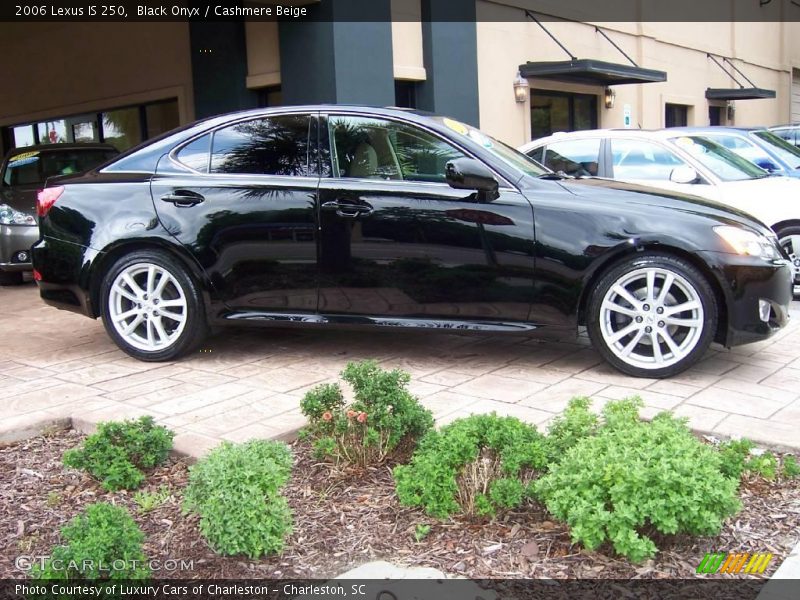 Black Onyx / Cashmere Beige 2006 Lexus IS 250