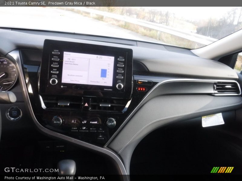 Predawn Gray Mica / Black 2021 Toyota Camry SE