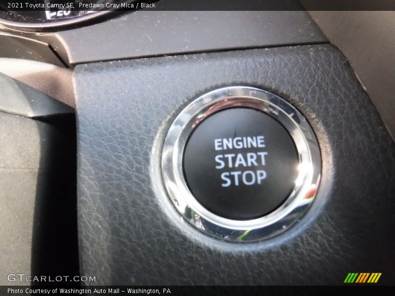 Predawn Gray Mica / Black 2021 Toyota Camry SE