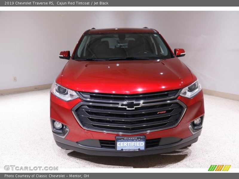 Cajun Red Tintcoat / Jet Black 2019 Chevrolet Traverse RS
