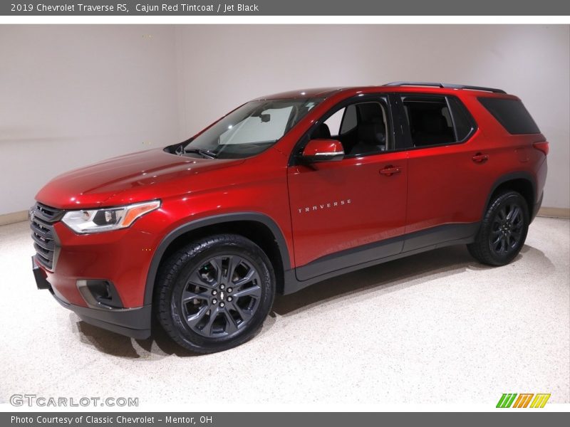 Cajun Red Tintcoat / Jet Black 2019 Chevrolet Traverse RS