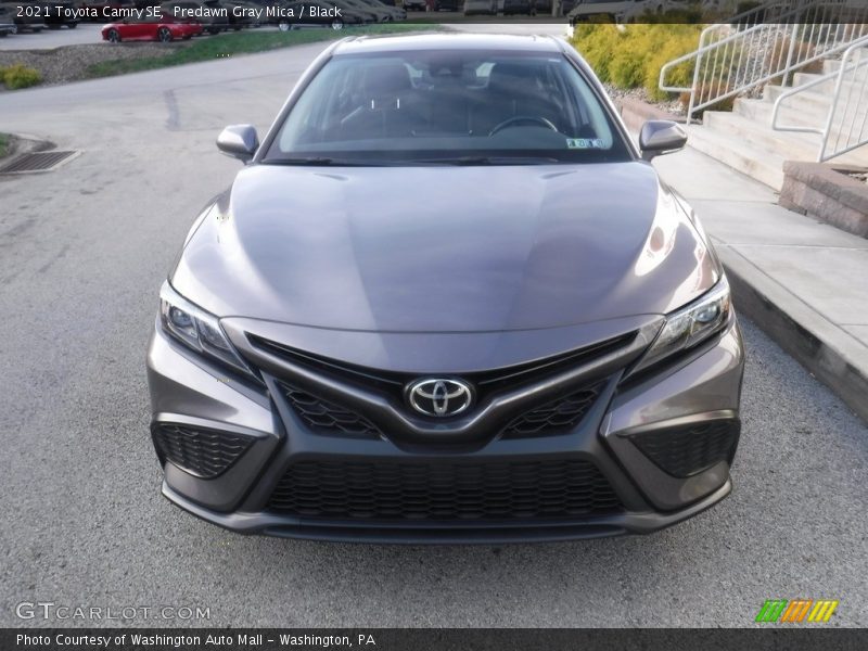 Predawn Gray Mica / Black 2021 Toyota Camry SE