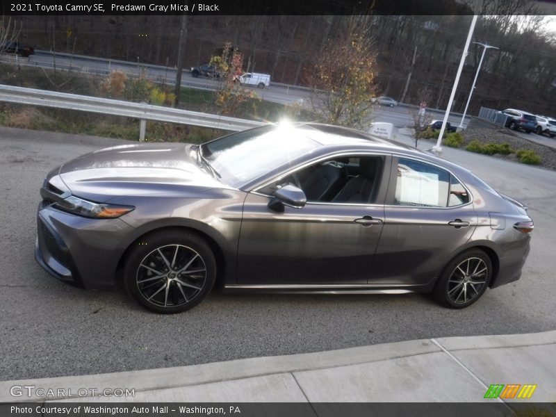 Predawn Gray Mica / Black 2021 Toyota Camry SE
