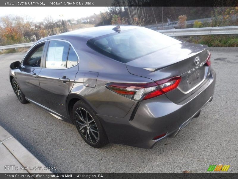 Predawn Gray Mica / Black 2021 Toyota Camry SE