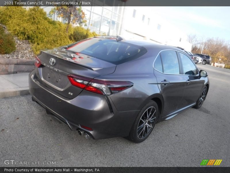 Predawn Gray Mica / Black 2021 Toyota Camry SE