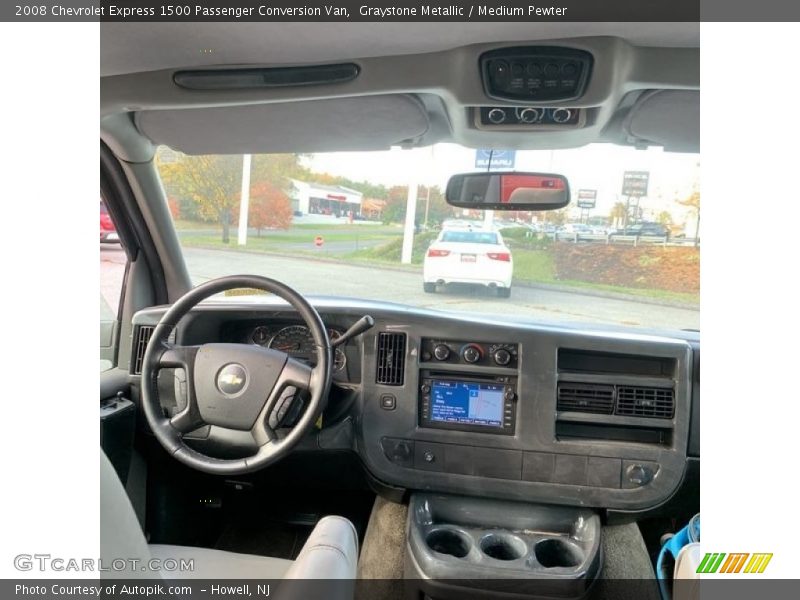 Dashboard of 2008 Express 1500 Passenger Conversion Van
