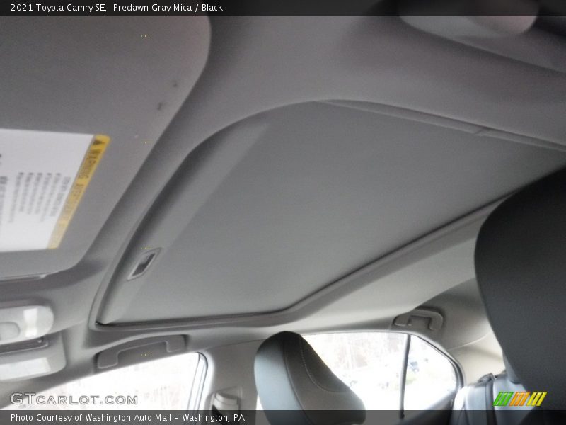 Predawn Gray Mica / Black 2021 Toyota Camry SE