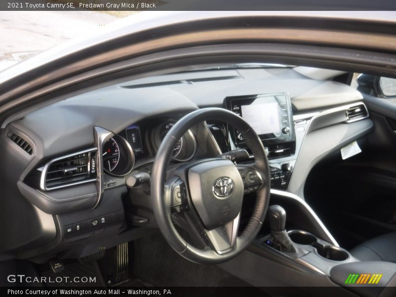 Predawn Gray Mica / Black 2021 Toyota Camry SE