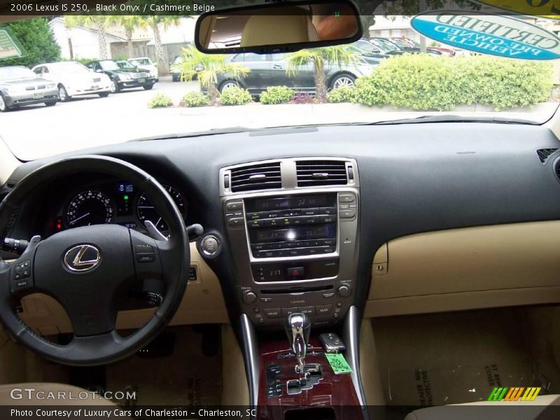 Black Onyx / Cashmere Beige 2006 Lexus IS 250