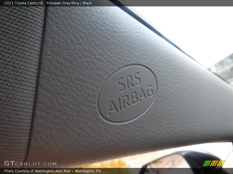Predawn Gray Mica / Black 2021 Toyota Camry SE