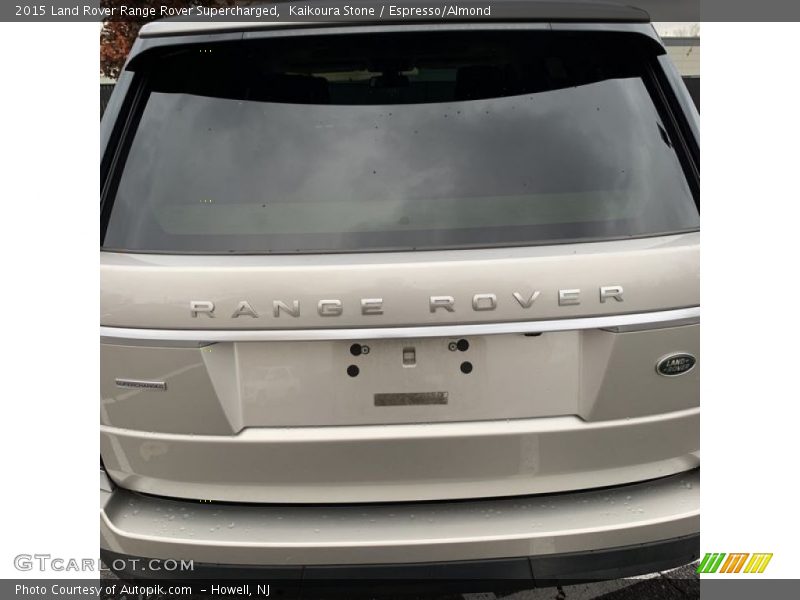 Kaikoura Stone / Espresso/Almond 2015 Land Rover Range Rover Supercharged