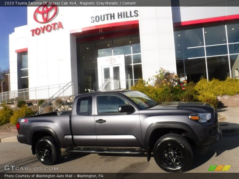 Magnetic Gray Metallic / Cement 2020 Toyota Tacoma SR Access Cab 4x4