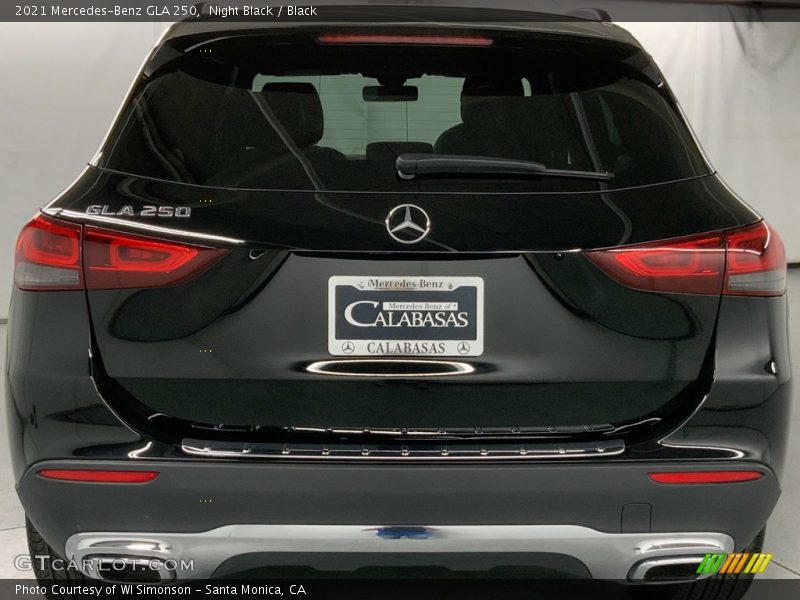 Night Black / Black 2021 Mercedes-Benz GLA 250