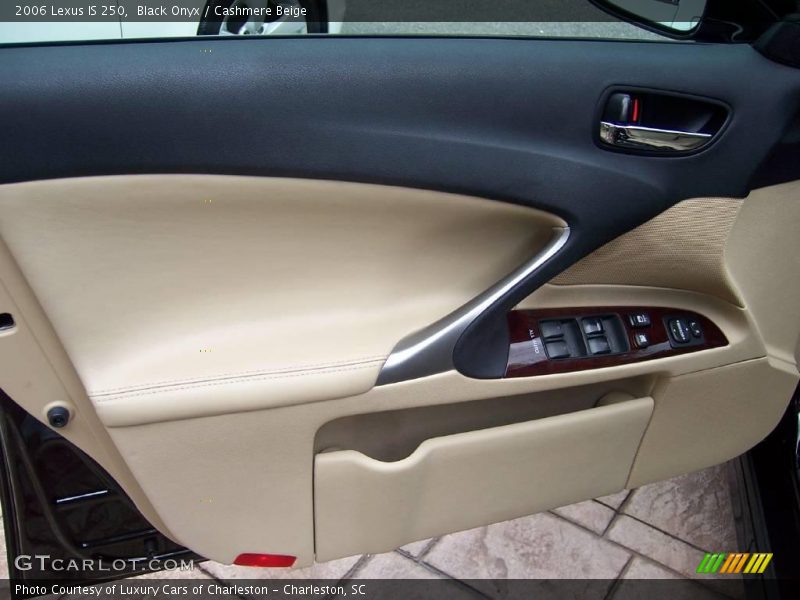 Black Onyx / Cashmere Beige 2006 Lexus IS 250