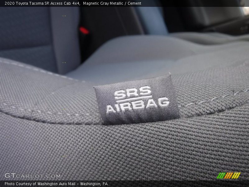 Magnetic Gray Metallic / Cement 2020 Toyota Tacoma SR Access Cab 4x4