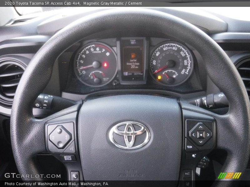 Magnetic Gray Metallic / Cement 2020 Toyota Tacoma SR Access Cab 4x4
