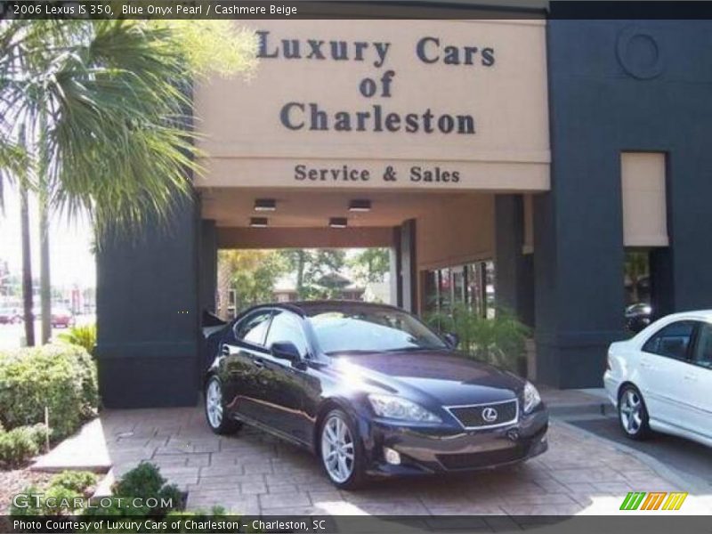 Blue Onyx Pearl / Cashmere Beige 2006 Lexus IS 350