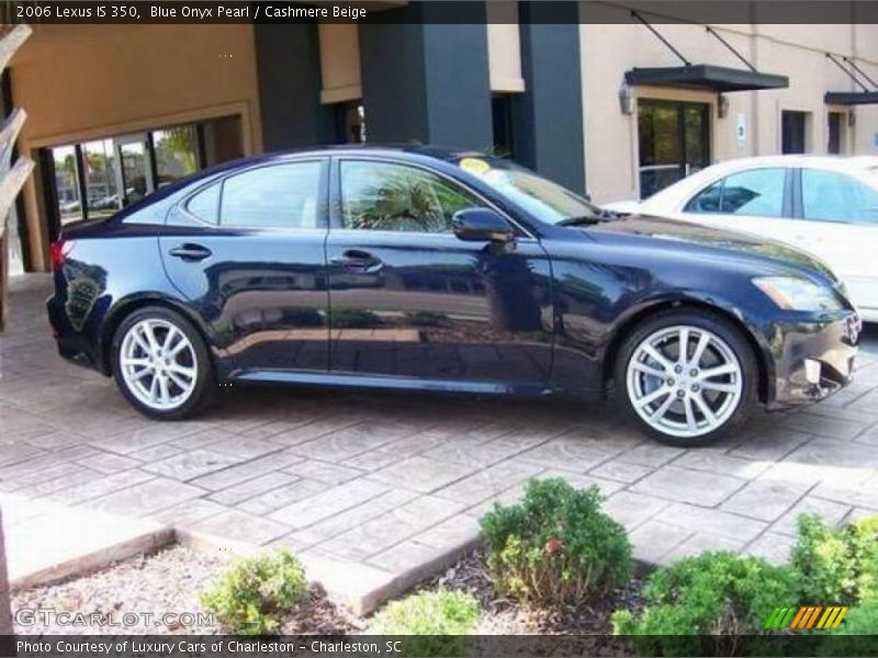 Blue Onyx Pearl / Cashmere Beige 2006 Lexus IS 350