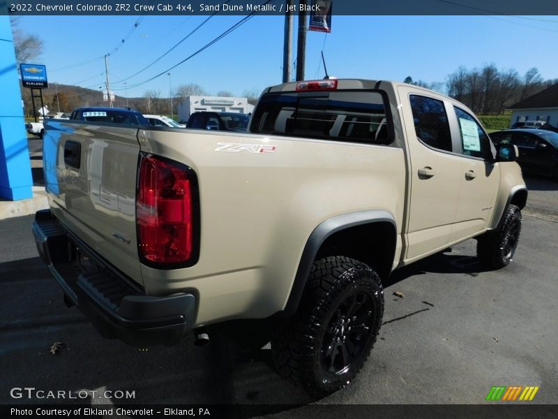 Sand Dune Metallic / Jet Black 2022 Chevrolet Colorado ZR2 Crew Cab 4x4