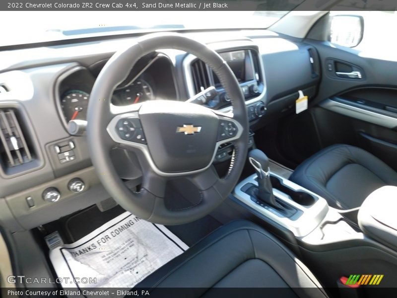 Sand Dune Metallic / Jet Black 2022 Chevrolet Colorado ZR2 Crew Cab 4x4