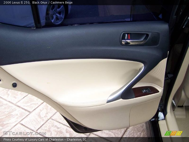 Black Onyx / Cashmere Beige 2006 Lexus IS 250