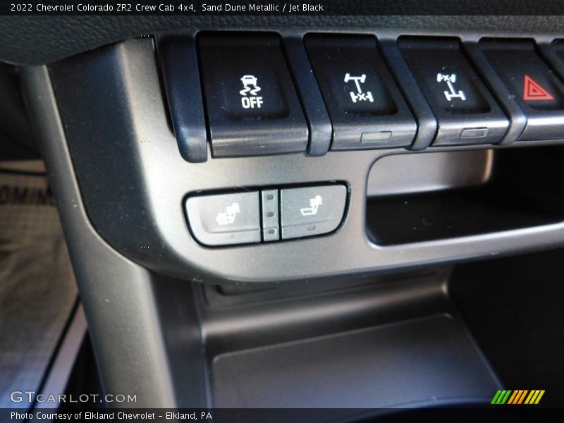 Controls of 2022 Colorado ZR2 Crew Cab 4x4