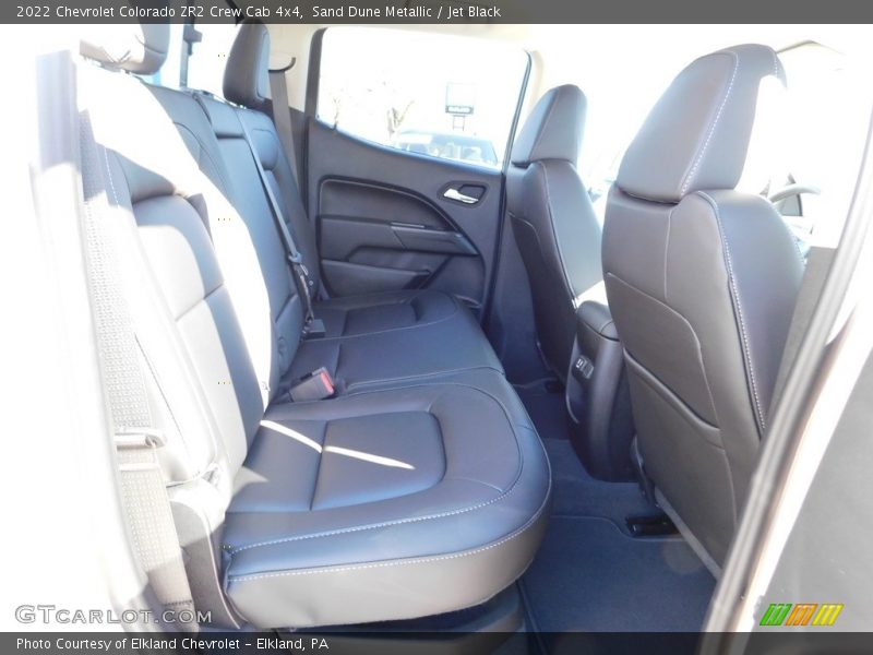Rear Seat of 2022 Colorado ZR2 Crew Cab 4x4