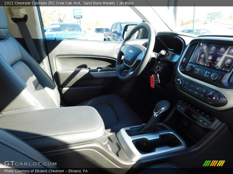 Sand Dune Metallic / Jet Black 2022 Chevrolet Colorado ZR2 Crew Cab 4x4