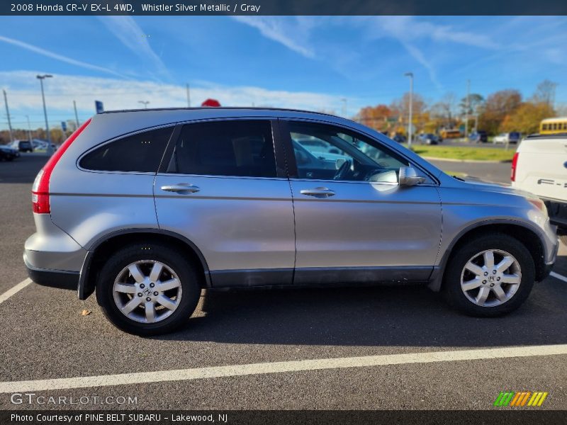 Whistler Silver Metallic / Gray 2008 Honda CR-V EX-L 4WD
