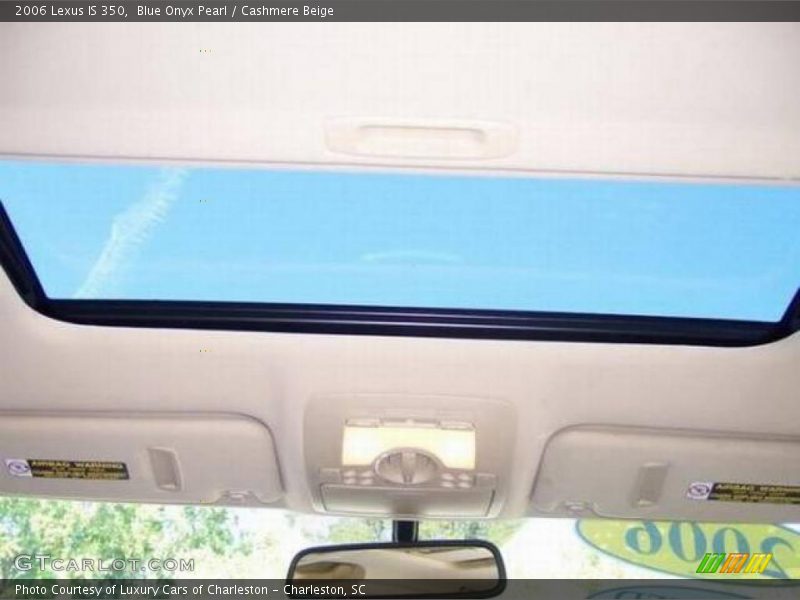 Blue Onyx Pearl / Cashmere Beige 2006 Lexus IS 350