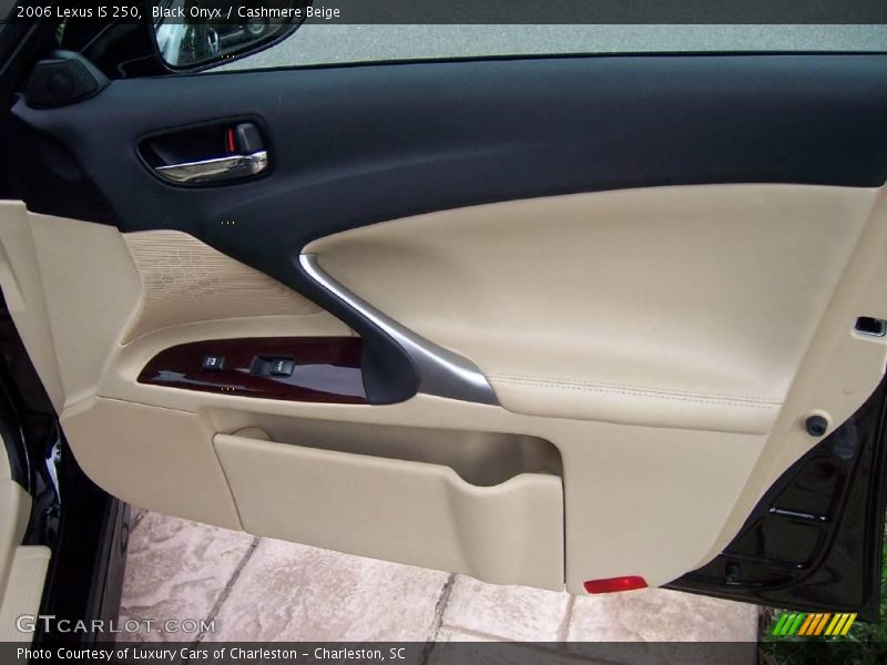 Black Onyx / Cashmere Beige 2006 Lexus IS 250