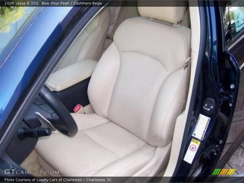 Blue Onyx Pearl / Cashmere Beige 2006 Lexus IS 350
