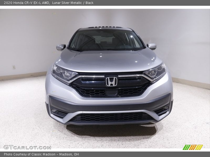 Lunar Silver Metallic / Black 2020 Honda CR-V EX-L AWD
