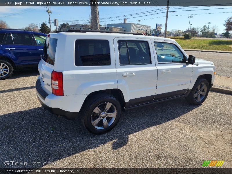 Bright White / Dark Slate Gray/Light Pebble Beige 2015 Jeep Patriot High Altitude 4x4