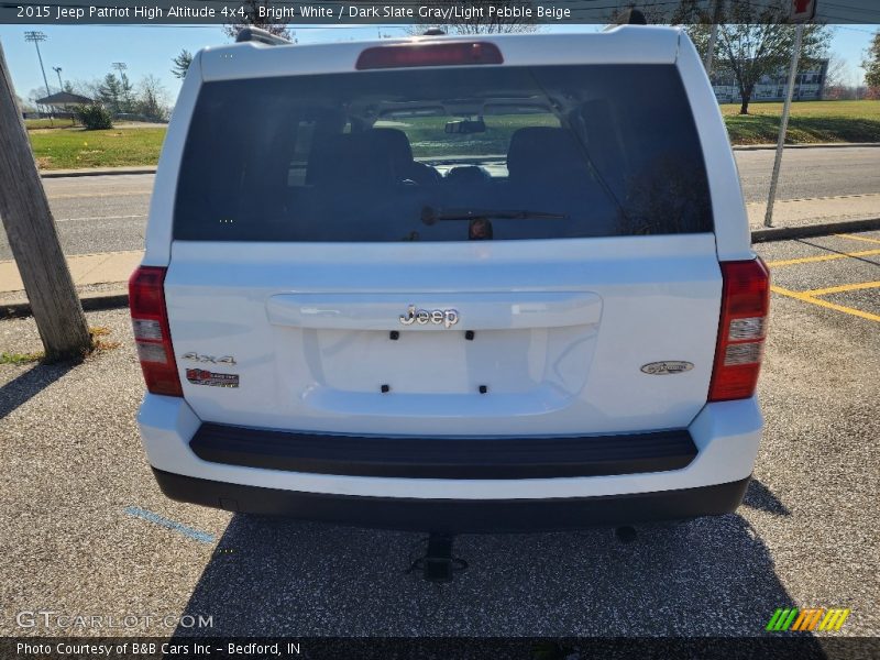 Bright White / Dark Slate Gray/Light Pebble Beige 2015 Jeep Patriot High Altitude 4x4