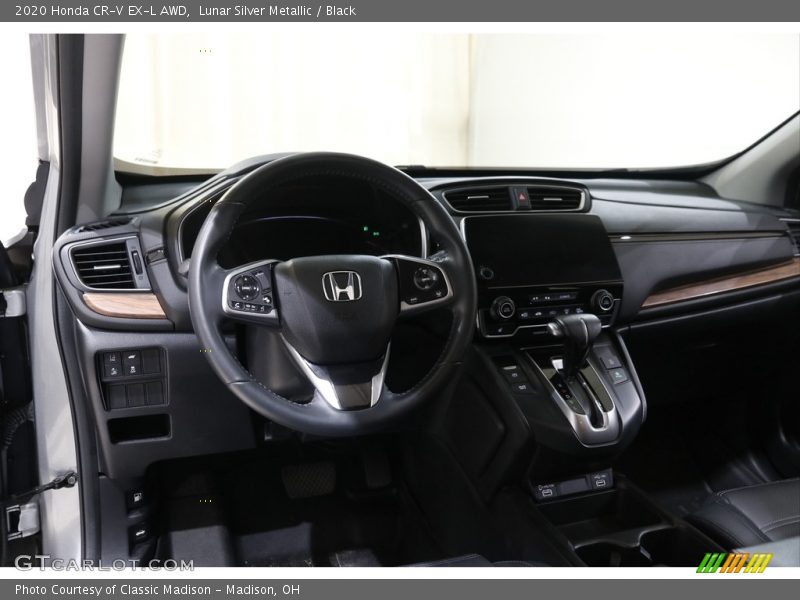 Lunar Silver Metallic / Black 2020 Honda CR-V EX-L AWD